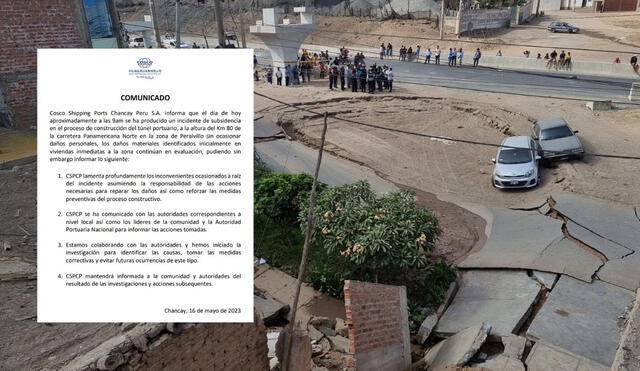 CSPC emitió un comunicado tras el incidente. Foto: composición LR/CSPC/Omarc Coca/La República