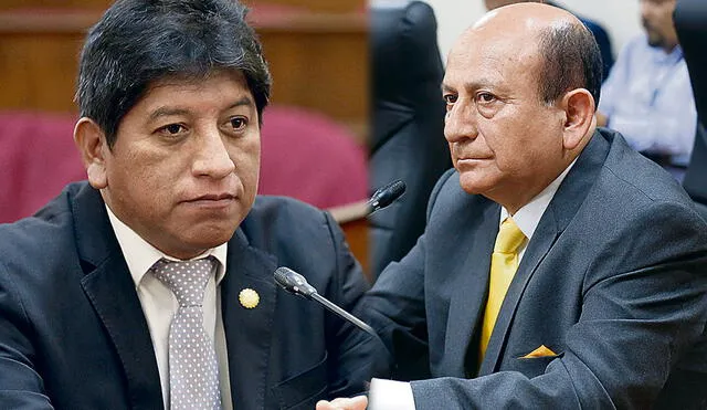 Los 2 postulantes para ser el próximo defensor del pueblo. Foto: Antonio Melgarejo/La República