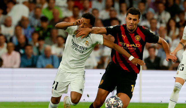 Real Madrid y Manchester City habían igualado a uno en el Santiago Bernabéu. Foto: EFE