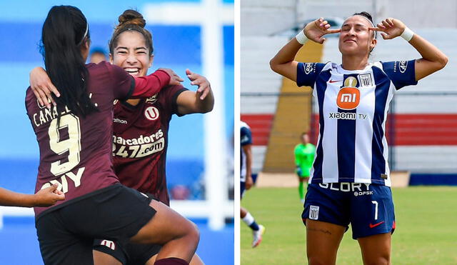 Universitario y Alianza Lima quieren seguir sumando victorias y ser el líder absoluto en la Liga Femenina.  Foto: composición GLR