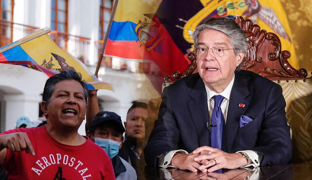 Guillermo Lasso dejará la presidencia de Ecuador en seis meses. Foto: composición LR/AFP