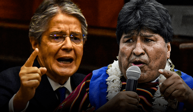 Evo Morales se pronunció acerca del cierre de la Asamblea Nacional ecuatoriana. Foto: Composición LR