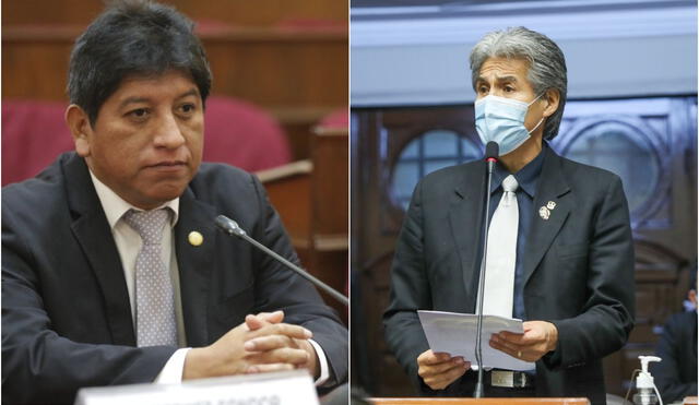 Josué Gutiérrez contó con el respaldo de las bancadas de Fuerza Popular y Perú Libre. Foto: composición Congreso