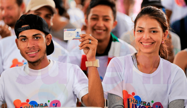 Bono Chamba Juvenil mayo 2023: cobra HOY el monto por Sistema Patria. Foto: Difusión/Sistema Patria