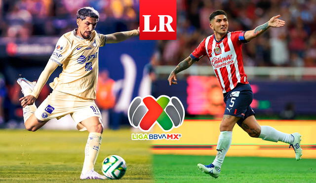 El partido de vuelta entre América vs. Chivas se jugará en el estadio Azteca. Foto: composición LR/Club América/Chivas/Facebook