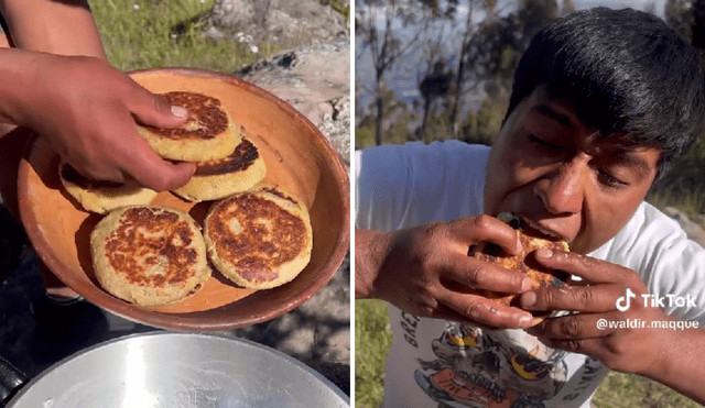 El influencer también prepara otros platillos como sushi. Foto: composición LR/captura de video/@waldir.maqque/TikTok. VIDEO: Waldir Maqque