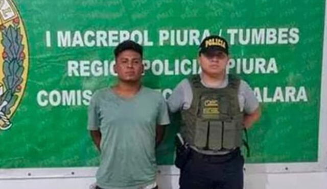 La PNP capturó al presunto homicida y lo puso a disposición del Ministerio Público. Foto: PNP