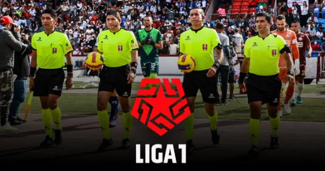 Liga 1: los arbitrajes han generado cuestionamientos de los clubes, jugadores e hinchas. Foto: composición LR/La República