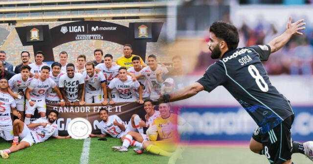 Leandro Sosa fue campeón de la fase 2 con Ayacucho FC en 2020, justamente ante Sporting Cristal. Foto: composición LR/archivo GLR