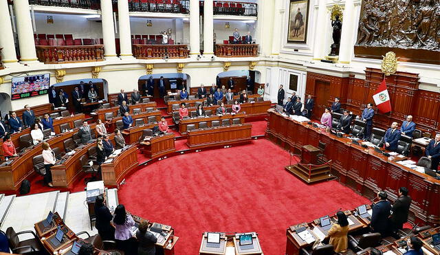 Debate. Ayer el Parlamento discutió el proyecto impulsado por Perú Libre que busca elevar a cuatro años de prisión el delito de difamación cuando se hace a través de la prensa. Foto: difusión