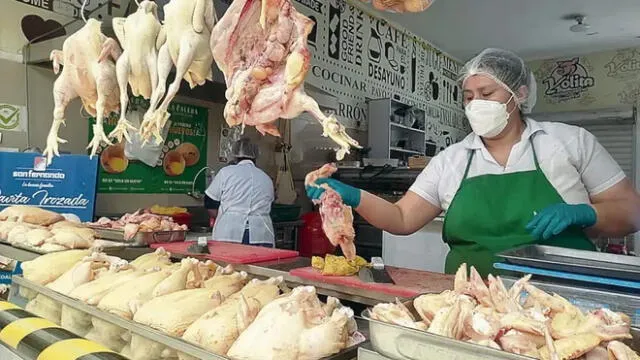 Precio del pollo aún no alcanza los niveles de enero.  Foto: MIDAGRI