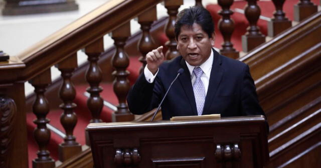 Josué Gutierrez fue elegido gracias al respaldo mayoritario de Fuerza Popular, Perú Libre y Acción Popular. Foto: Marco Cotrina