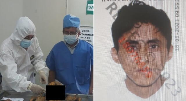 Familiares confirmaron identidad del desaparecido. Foto: Ministerio Público La Libertad