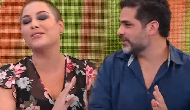 Natalia Salas y Sergio Coloma hablaron de su relación con Magaly Medina. Foto: composición LR/captura de ATV - Video: ATV