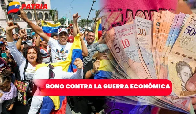 Bono Contra la Guerra Económica inició a pagarse en febrero. Foto: composiciónLR/ObservadorLatino/Infobae.
