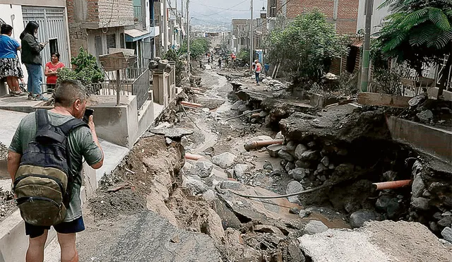 Los huaicos han dejado a varias familias sin sus hogares. Foto: Marco Cotrina/La República