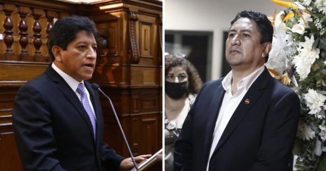 Gutiérrez rechazó la expresión de "portero" contra Cerrón. Foto: composición LR/Congreso/La República