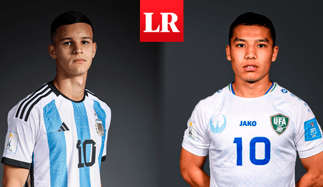 Argentina debuta en el Mundial Sub 20. Foto: composición LR/Selección Argentina/UzbekistanFA