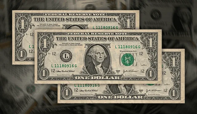 Uno de estos billetes de 1 dólar pueden ser vendidos a coleccionistas por 10 mil dólares de Estados Unidos y todo el mundo. Foto: composición LR