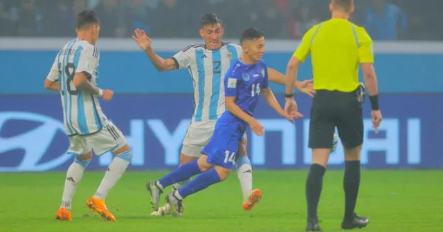 Argentina sumos sus tres primeros puntos en el Mundial Sub-20. Foto: selección argentina