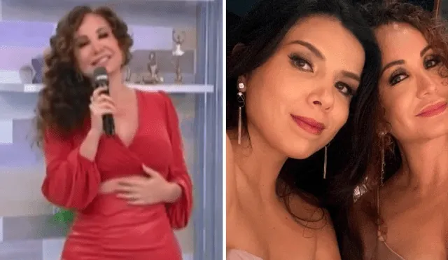 Janet Barboza se muestra muy cercana a su hija en redes sociales. Foto: composición LR/captura de América TV/Instagram/Janet Barboza