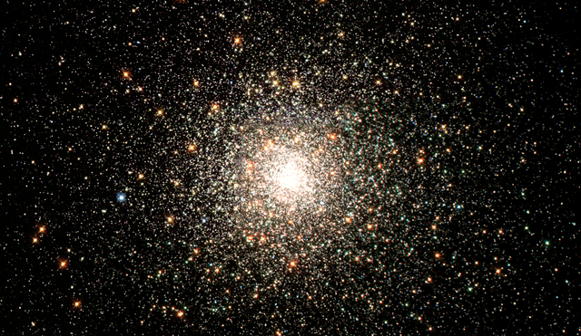 Los cúmulos globulares contienen millones de estrellas y se encuentran en todas las galaxias del universo. Foto: NASA