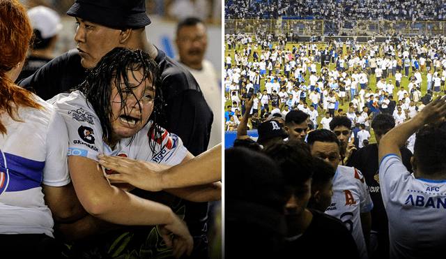 La muerte de 12 personas es la mayor tragedia deportiva en El Salvador. Foto: composición LR/AFP/EFE