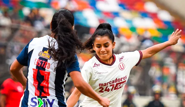 Universitario se quedó con el triunfo en el clásico de la Liga Femenina. Foto: Universitario