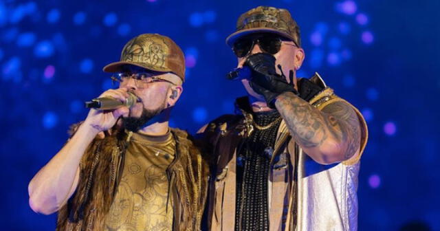 Wisin y Yandel se volvieron a presentar ante el público peruano. Foto: Instagram/Wisin y Yandel