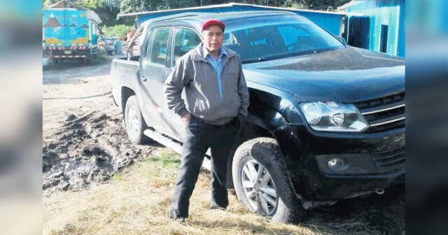 Víctima. Román Diego Ccente, excandidato edil asesinado. Foto: difusión