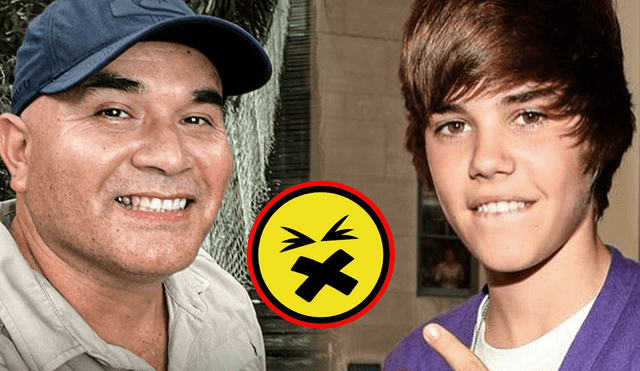 El youtuber Juanma Mejía se inspiró en un episodio de la adolescencia de Justin Bieber. Foto: composición LR/La República/Facebook
