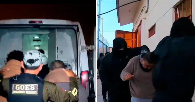 Cuatro delincuentes fueron trasladados a una prisión de máxima seguridad. Foto: composición LR/Latina - Video: Latina