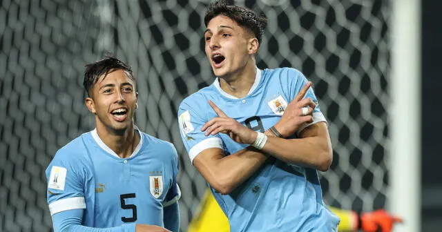 Universitario goleó a Irak en su debut del Mundial Sub-20. Foto: Selección Uruguay
