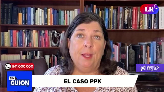 Rosa María Palacios explica el caso de Pedro Pablo Kuczynski. Foto/Video: LR+