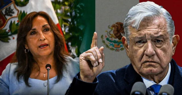 A la fecha, la investigada presidenta Dina Boluarte ha retirado a 3 embajadores peruanos en naciones extranjeras. Foto: composición LR/AFP - Video: @lopezobrador_/Twitter