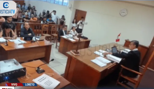 Abogado de Jesús Saldaña pidió llevar a su defendido a Medicina Legal. Foto: captura de Justicia TV/Facebook
