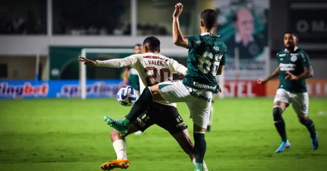 Universitario enfrentó a Goiás en Brasil por la cuarta fecha de la Sudamericana. Foto: Universitario