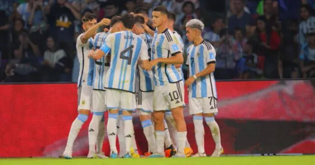 Argentina sumó seis puntos en el Mundial Sub-20. Foto: Selección argentina