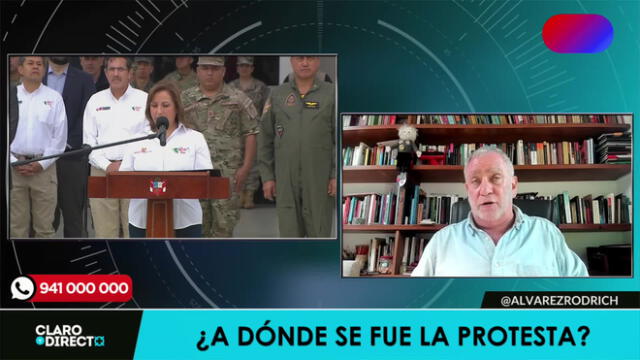 Augusto Álvarez Rodrich analizó la situación actual de Puno tras las protestas. Foto: captura de LR+ - Video: LR+