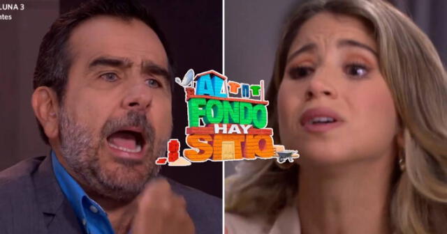 Diego y Alessia tuvieron una discusión con final inesperado en "Al fondo hay sitio". Foto: composición LR/América TV