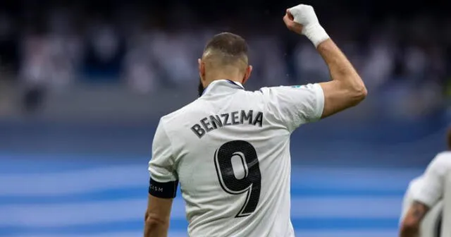 Karim Benzema abrió el camino de la victoria para los blancos. Foto: EFE