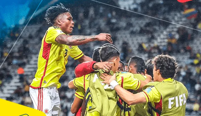 Colombia es líder absoluto del grupo C del Mundial Sub-20. Foto: Twitter/Selección Colombia