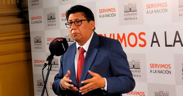 El congresista de Perú Libre recalcó que "la ley es para todos los peruanos". Foto y video: Jessica Merino / La República