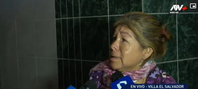 La madre del presunto ladrón indicó que su hijo deja a dos niñas menores de edad huérfanas. Foto: capturaLR/ATV - Video: ATV