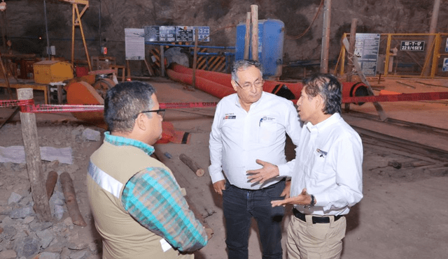 Ministro de Energía y Minas visitó Yanaquihua para verificar condiciones de seguridad. Foto: La República