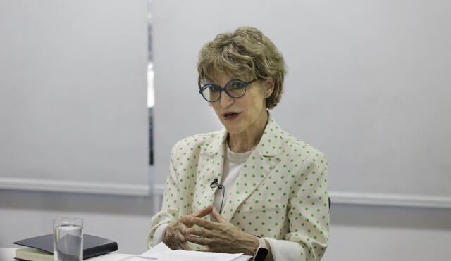 Agnès Callamard, secretaria general de Amnistía Internacional. Foto: Gerardo Marín