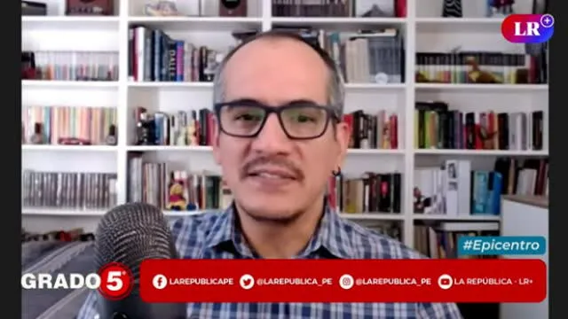 David Gómez Fernandini se refiere a la exhortación de Amnistía Internacional. Foto/Video: Grado 5 - LR+