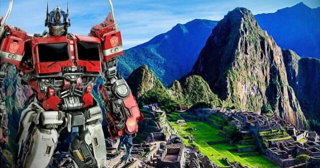 Elenco de "Transformers 7" quedó asombrado con las maravillas de Perú. Foto: composición LR/Paramount