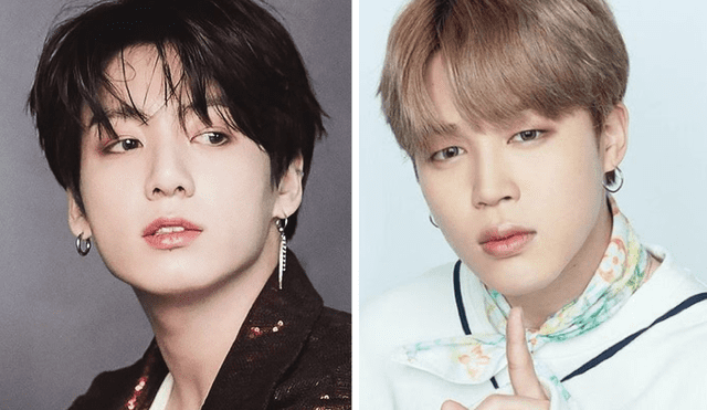 Jimin y Jungkook son dos de los integrantes más populares de BTS en las redes sociales y plataformas musicales. Foto: composición LR/Hybe