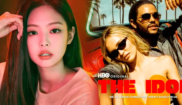 Jennie de BLACKPINK debuta en "The idol" de HBO Max con The Weeknd y Lily-Rose Depp. Foto: composición LR/YG/HBO Max